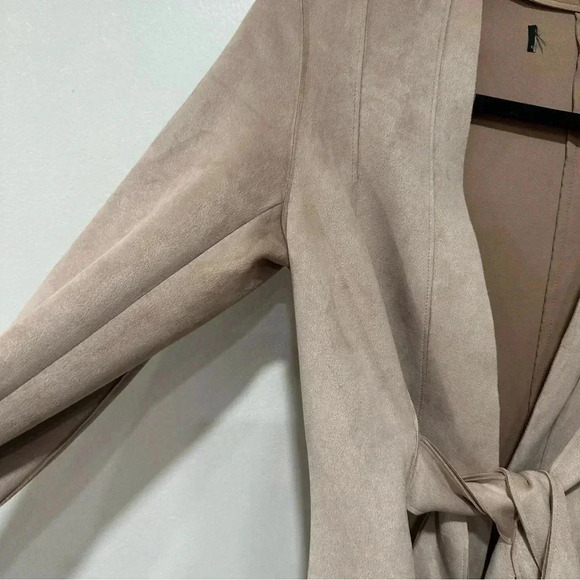 Zara basic faux suede jacket - Picture 5 of 7